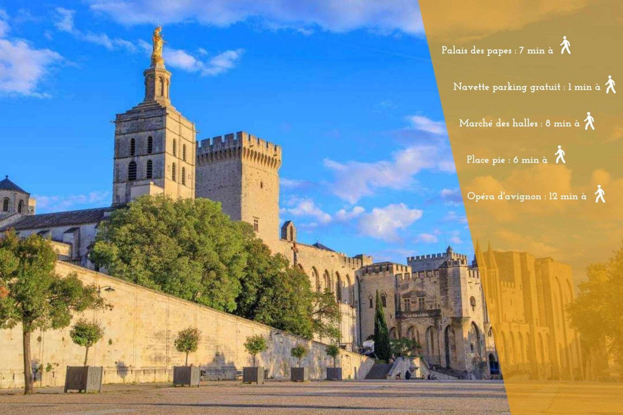La Villa De Lea - Wifi - 5 Personnes - Intramuros Avignon Ngoại thất bức ảnh